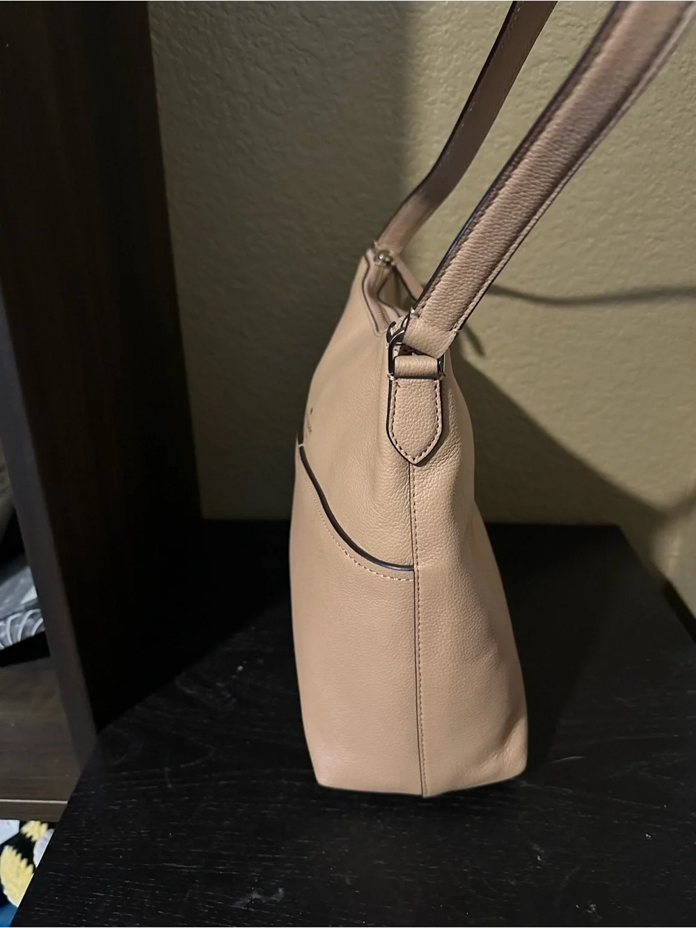 kate spade Tan Leather Shoulder Bag